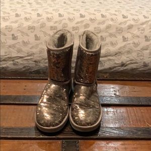 Ugg classic short sparkles